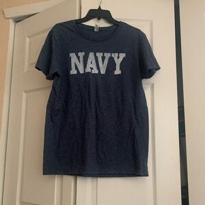Navy graphic tshirt